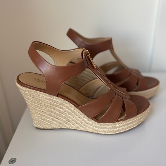 Michael Kors Wedge Espadrilles Women’s Size 11 Designer Summer Sandals - Picture 2 of 10